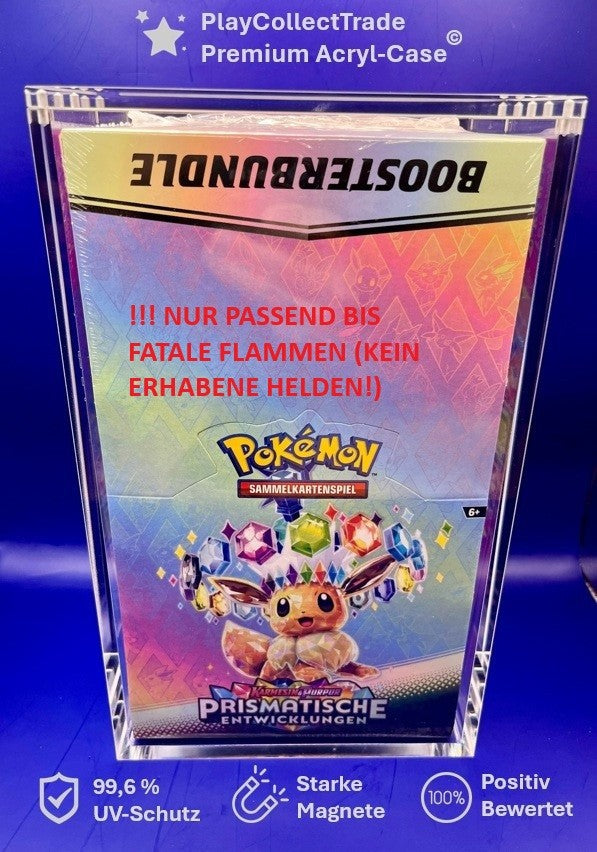 Acryl Case "Pokémon" Größe: Booster Bundle Case Typ 1