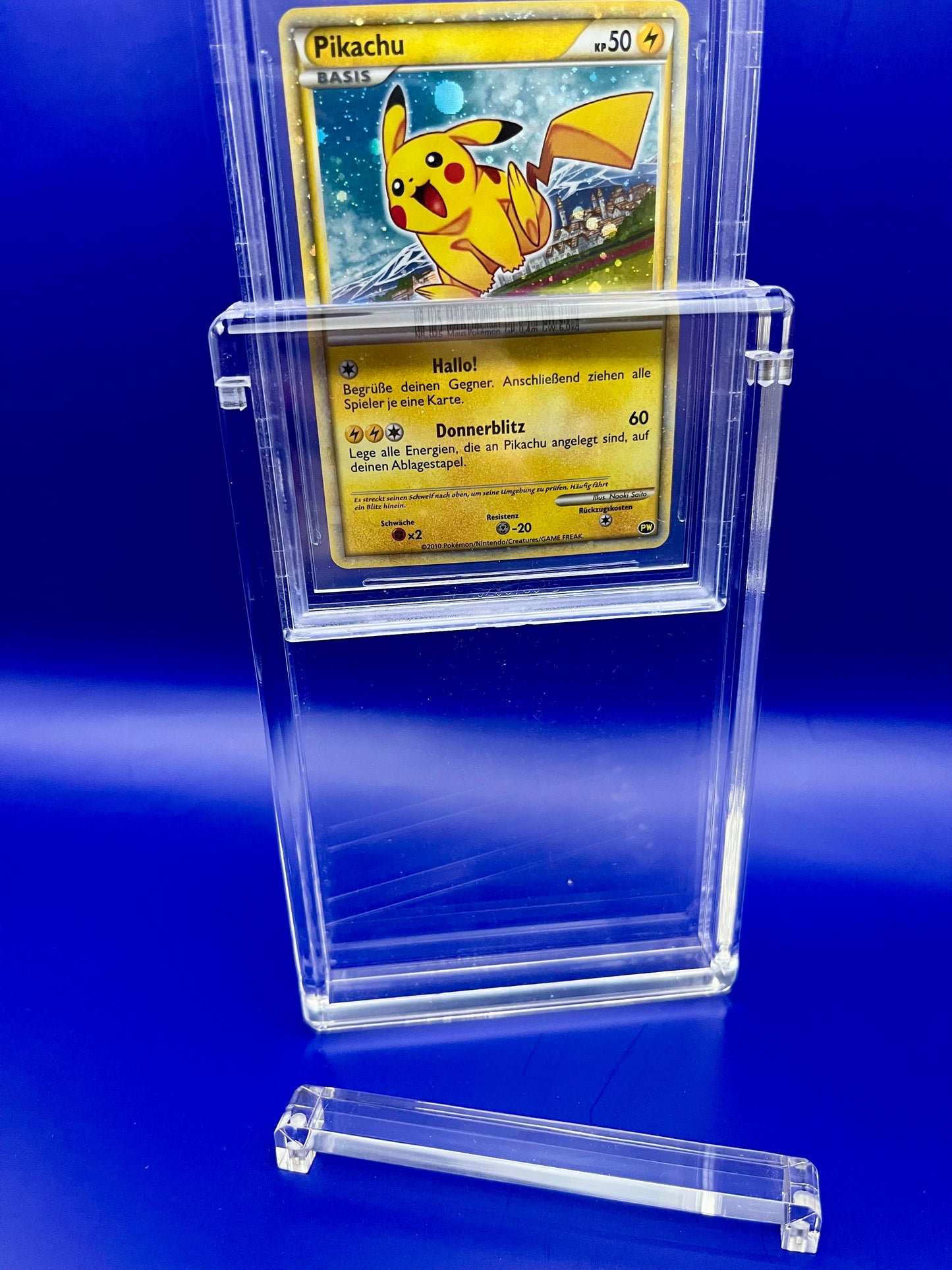 Acryl Case "PlayCollectTrade" Größe: PSA / BGS Karte