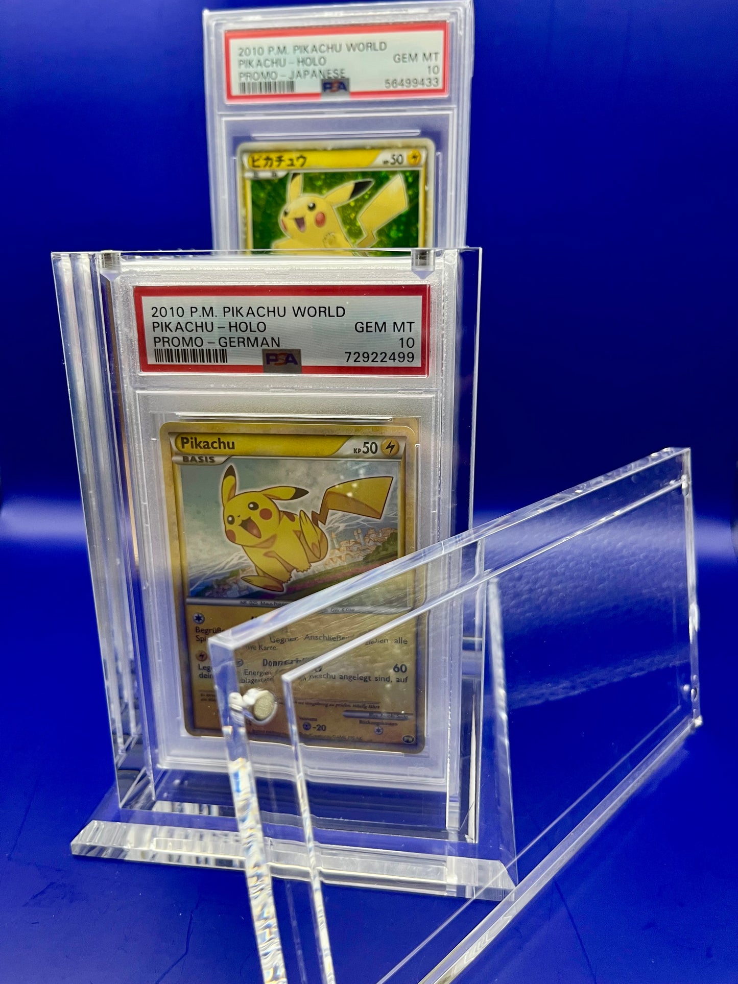 Acryl Case "PlayCollectTrade" Größe: 10er Ständer