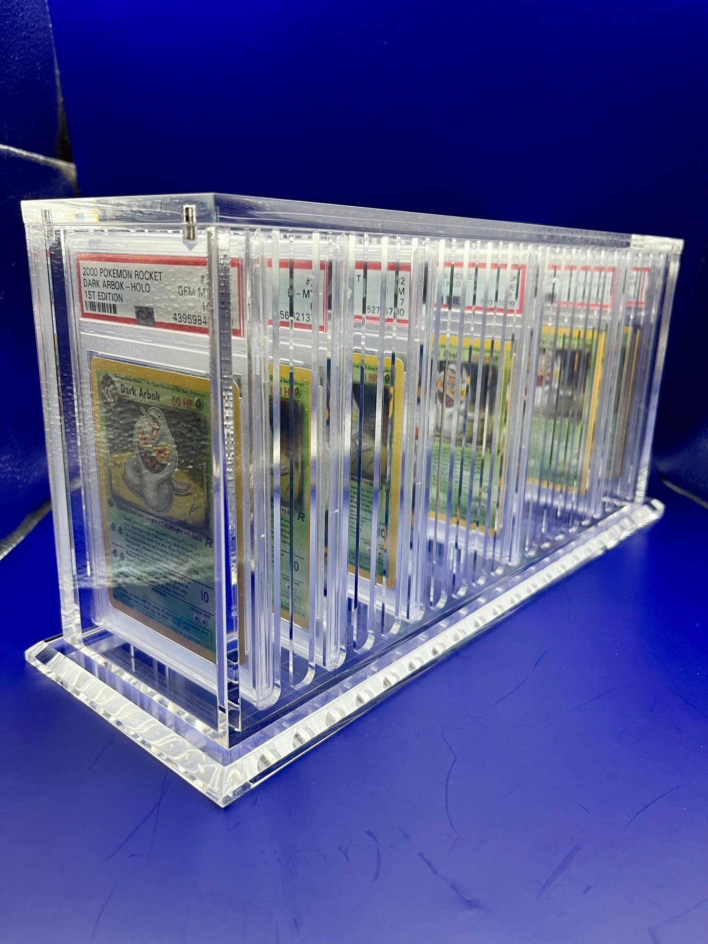 Acryl Case "PlayCollectTrade" Größe: 20er Ständer