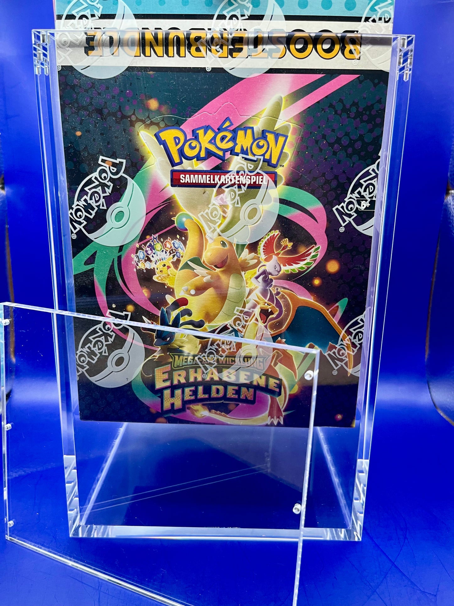 Acryl Case "Pokémon" Größe: Booster Bundle Case Typ 2