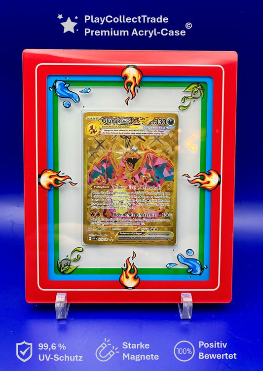 Acryl Case "PlayCollectTrade" Größe: Ständer