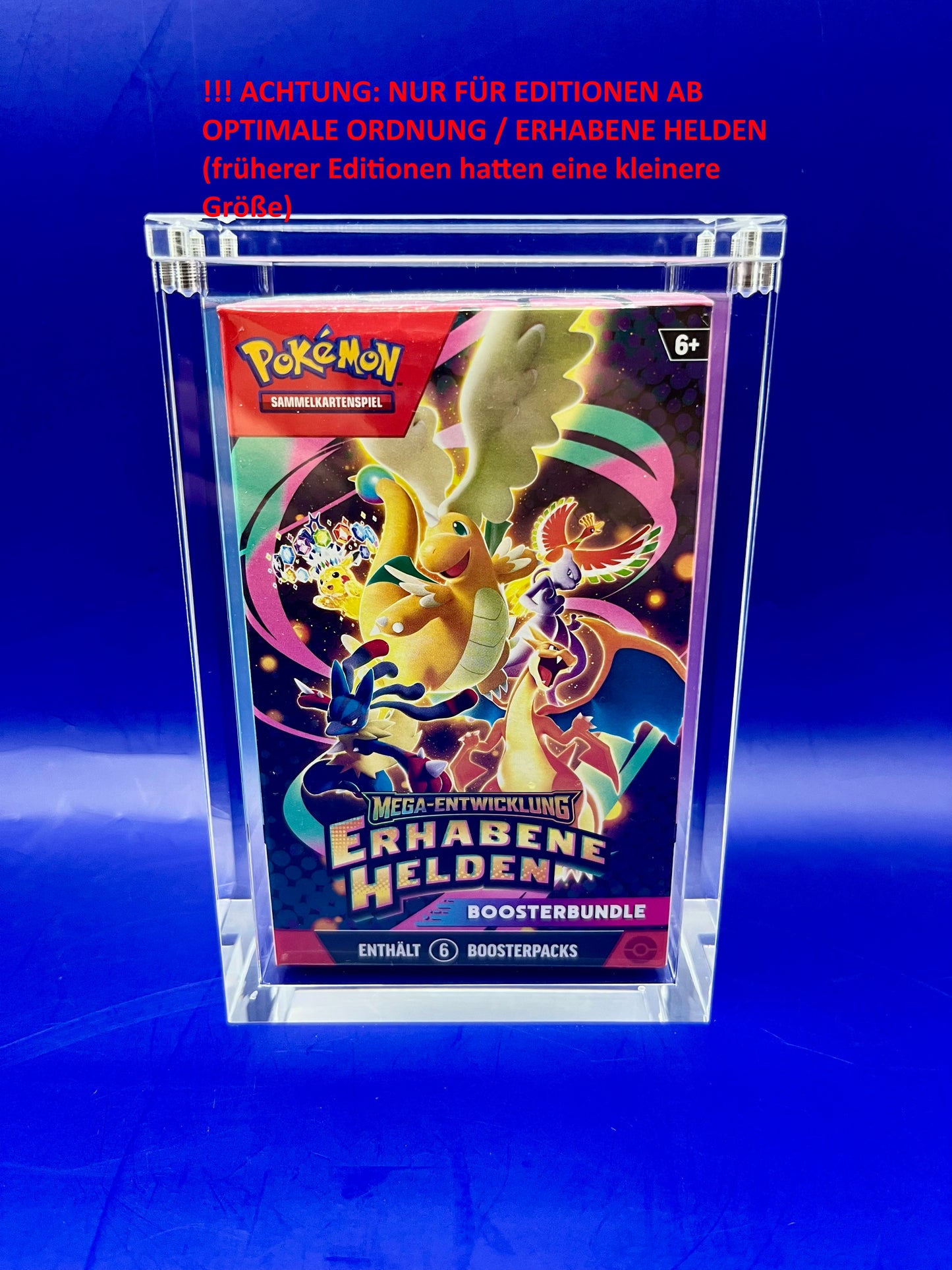 Acryl Case "Pokemon" Größe: Booster Bundle Typ 2