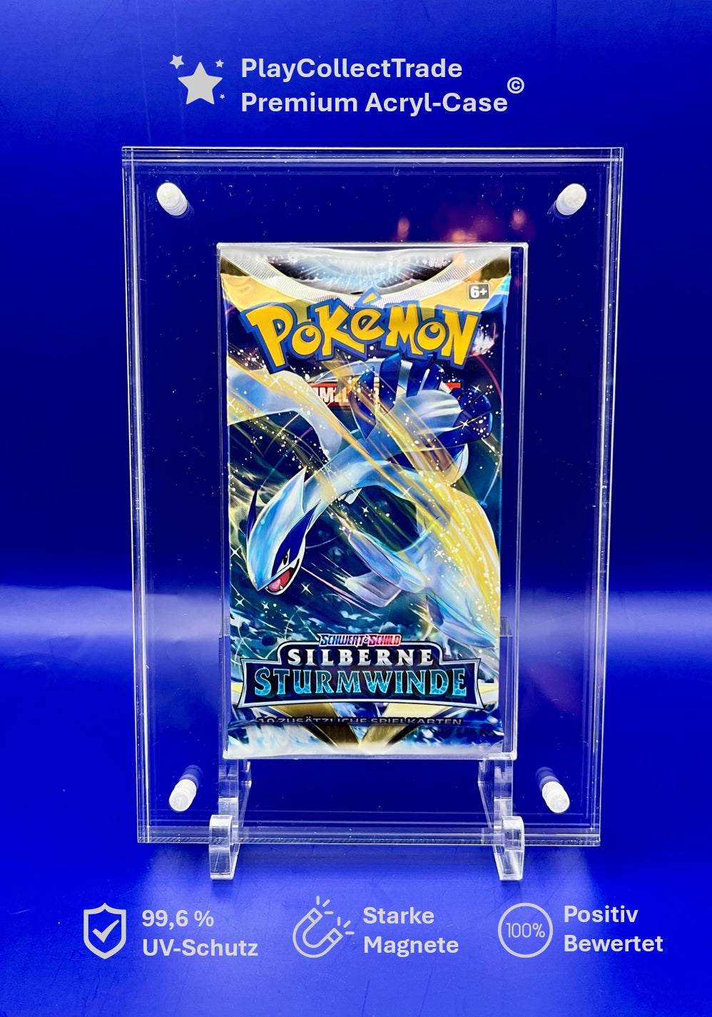 Acryl Case "PlayCollectTrade" Größe: Booster