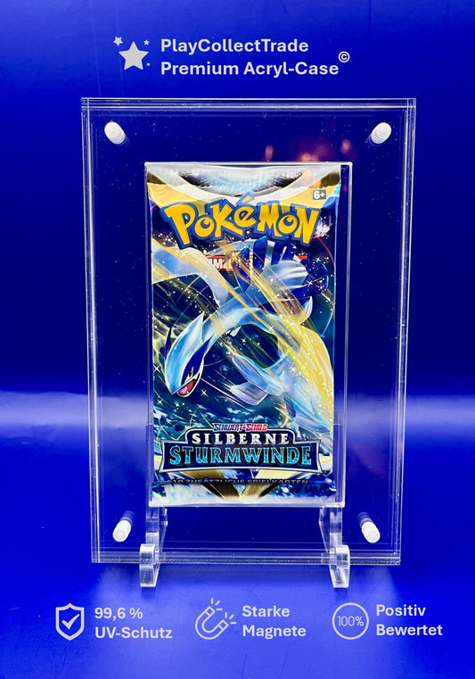 Acryl Case "PlayCollectTrade" Größe: Booster